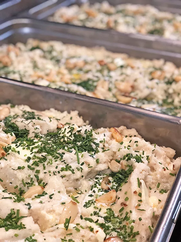 Garlic confit potatoes by Melissa Aust - PROVIDED