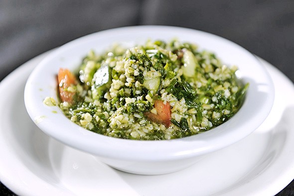 Tabbouleh is included with every dinner entree at Jamil’s. - GAZETTE / FILE