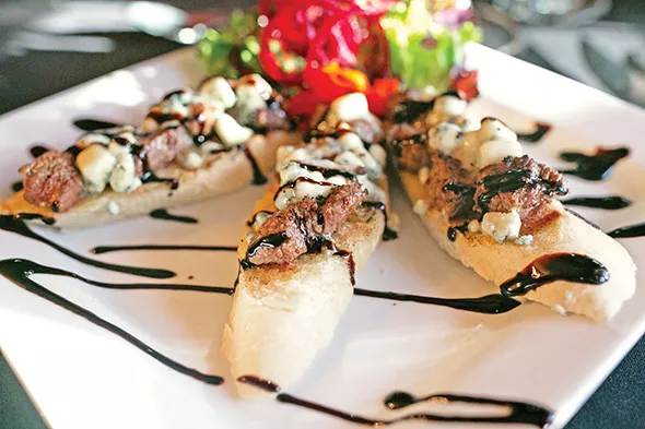 Black & Bleu Bruschetta - ALEXA ACE