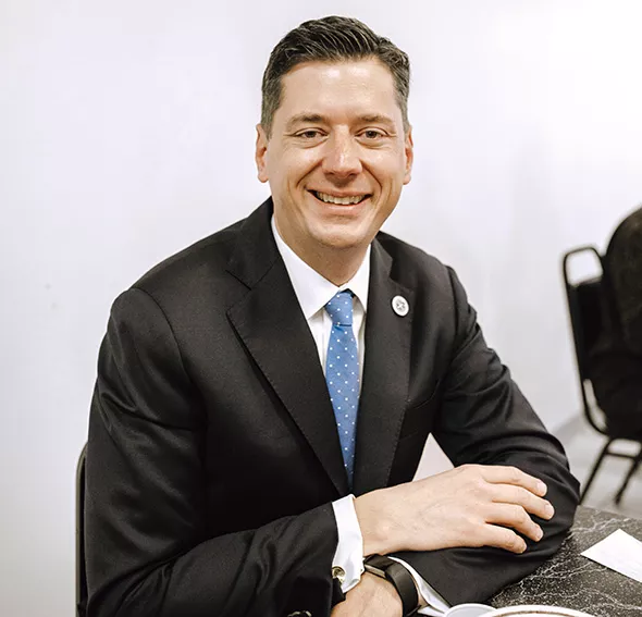 Oklahoma City mayor David Holt will give his first State of the City address Jan. 17. - ALEXA ACE