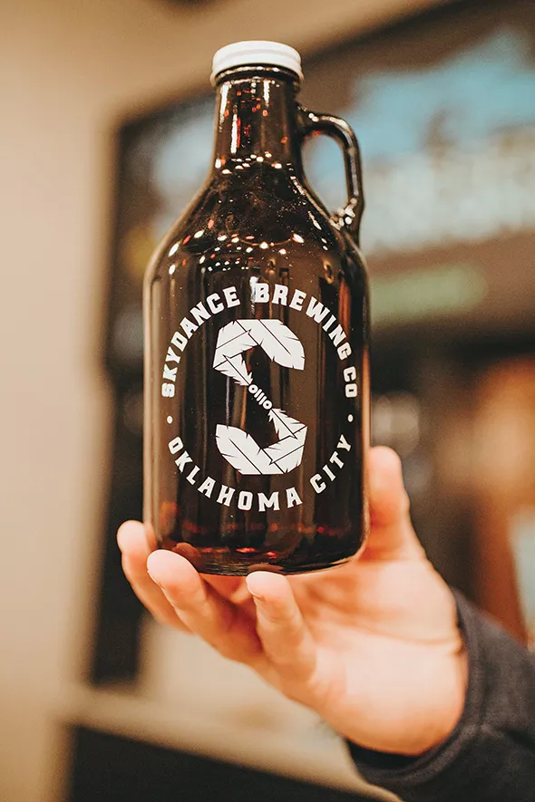Skydance is only able to sell its beer at the Brewers Union taproom and through the - competitive draft beer market during the federal government shutdown. - ALEXA ACE