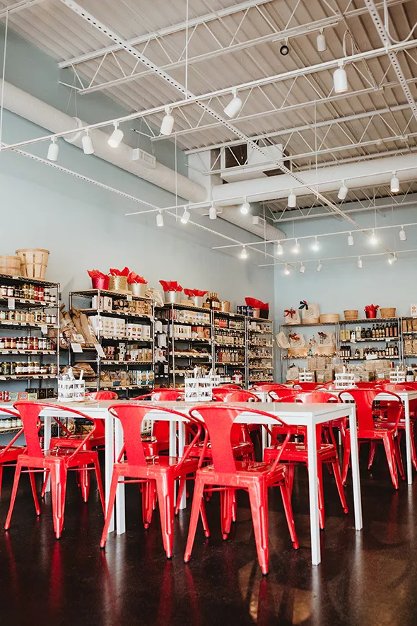 Forward Foods sells a wide selection of cheese, tea, wine and various food products in Norman. - ALEXA ACE
