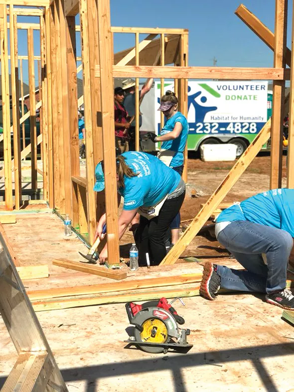 This year, Women Build participants will - build a home for Ariel Beasley. - CENTRAL OKLAHOMA HABITAT FOR HUMANITY / PROVIDED