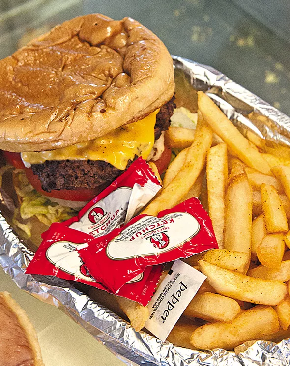 A hamburger from Geronimo’s Bakery - GAZETTE / FILE