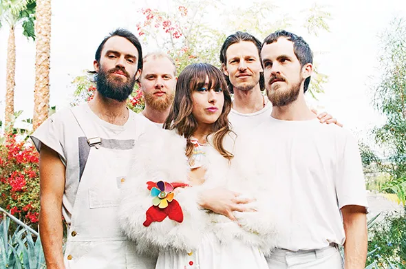 Opening act Amo Amo released its self-titled debut, produced by James, in April. - ROBBIE JEFFERS / PROVIDED