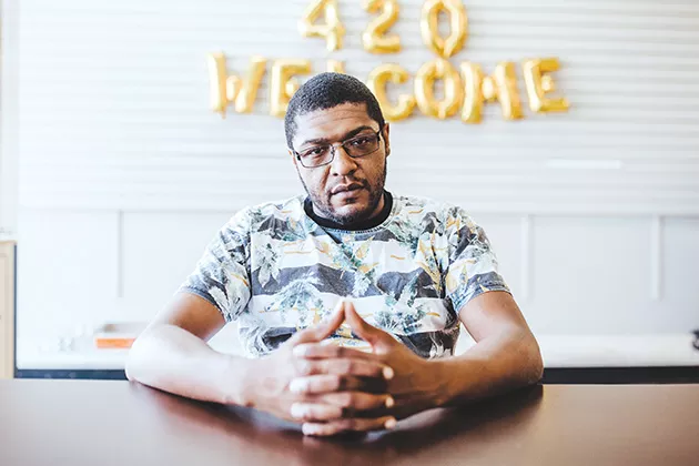 Sam Hill Sr. recently closed Cannabis Aid, one of the first cannabis dispensaries opened in Oklahoma City. - ALEXA ACE
