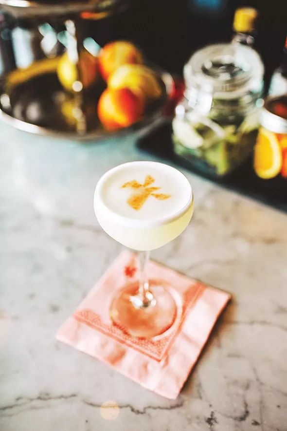 Pisco Sour at Red Rooster - ALEXA ACE