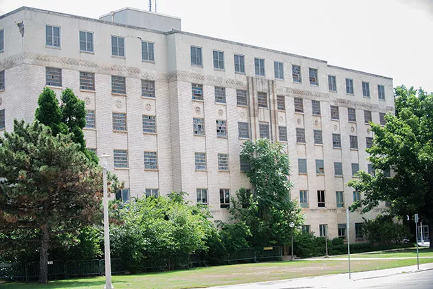 The old city jail is being considered for demolition. - MIGUEL RIOS
