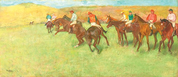 “At the Races: Before the Start” by Edgar Degas - KATHERINE WETZEL / VIRGINIA MUSEUM  OF FINE ARTS / PROVIDED