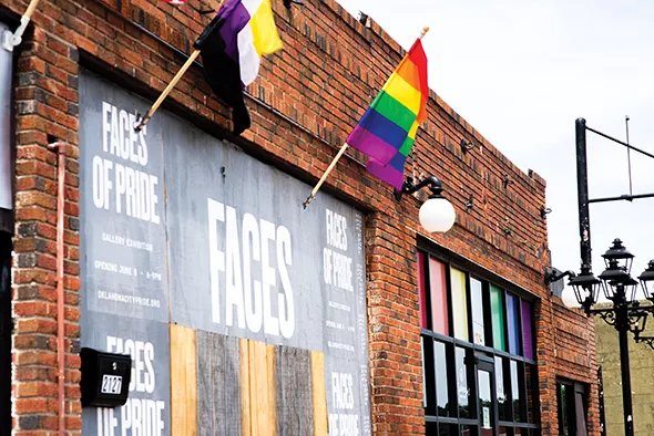 Faces of Pride is on display at Wreck Room, 2127 NW 39th St., until June 29. - MIGUEL RIOS