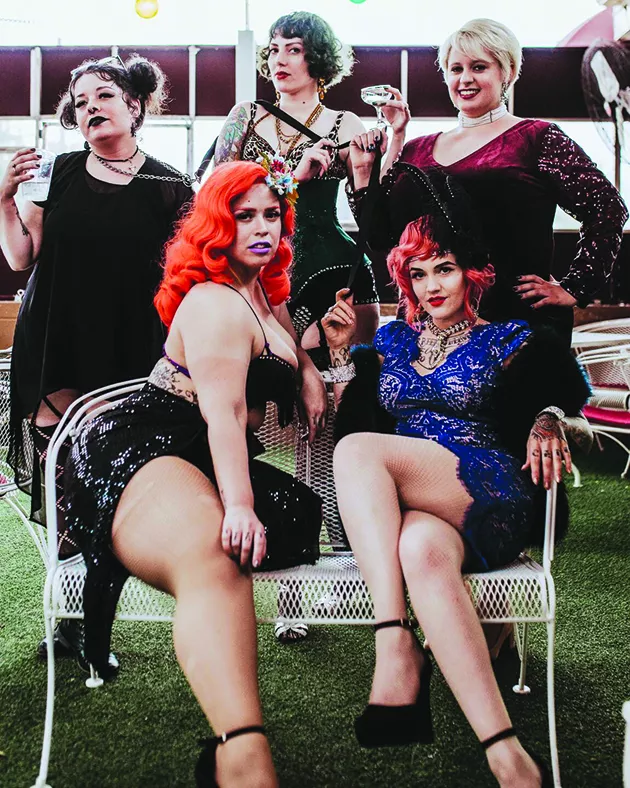 Dust Bowl Dolls Burlesque performs 10 p.m. Saturday on the OKC Pride Main Stage. - TAYLOR WHITEHURST / PROVIDED
