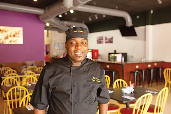 Chef Reuben Carey started Rew Orleans as a catering business before moving it to Uptown 23rd District at the end of June. - ALEXA ACE