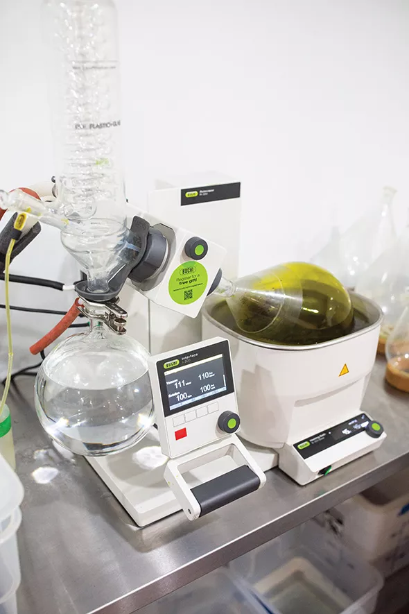 Red Dirt Labs is an Oklahoma City processing facility that makes a range of products. - ALEXA ACE