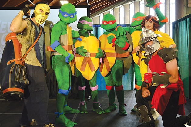 Teenage Mutant Ninja Turtles will make an appearance at the 2019 New World Comic Con. - PROVIDED