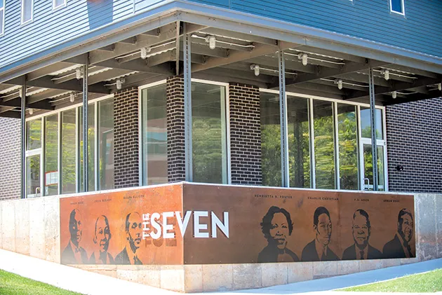 The Seven at Page Woodson is named for seven important historical African American figures the community selected. - MIGUEL RIOS