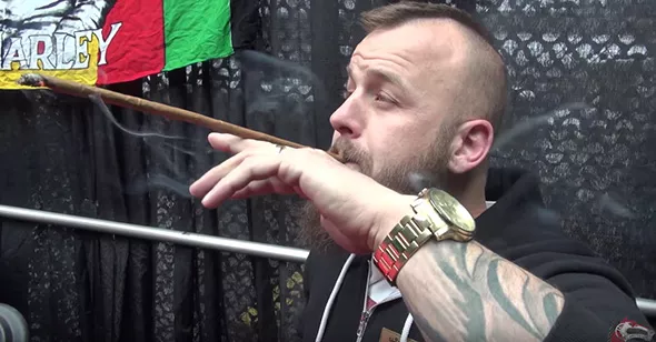Jayson “Giddy Up” Emo at the 2015 Denver Cannabis Cup - PROVIDED