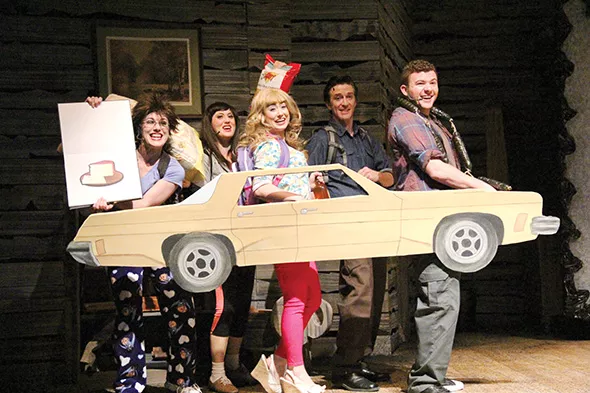 Evil Dead: The Musical, a stage adaptation of Sam Raimi’s cult horror-comediy films, runs Friday-Nov. 2 at The Pollard Theatre, 120 W. Harrison Ave., in Guthrie. - PROVIDED