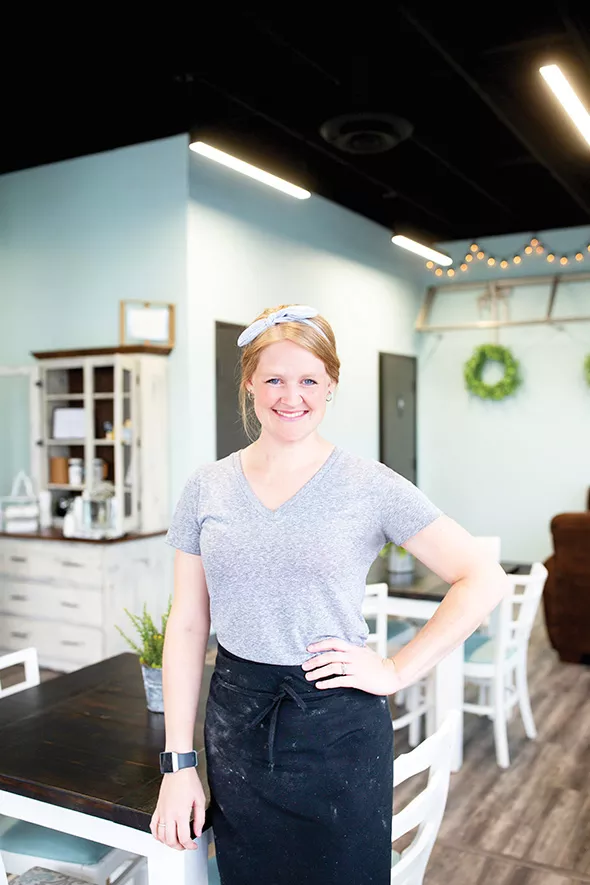 Savannah Tillman spent three years as the head baker for Pie Junkie before opening Sunshine Baking Company. - ALEXA ACE