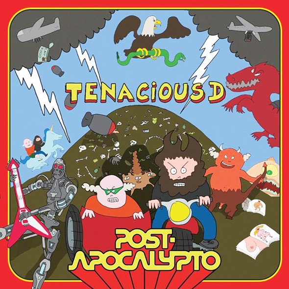 Post-Apocalypto, the soundtrack to Tenacious D’s sort-of animated sci-fi rock opera, was released in November. - PROVIDED