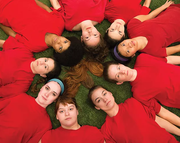 University of Oklahoma’s production of The Wolves runs Oct. 25-Nov. 3 at Weitzenhoffer Theatre. - PROVIDED