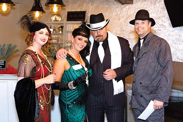 Unlike a traditional dinner theater murder mystery, Murder at the Juke Joint features a cast of characters made up of ticket buyers. - PROVIDED