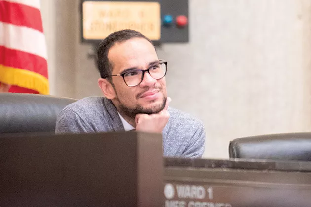 Ward 2 councilman James Cooper said he appreciates the new proposal’s language being more narrow but looks forward to address the topic more in the future. - MIGUEL RIOS