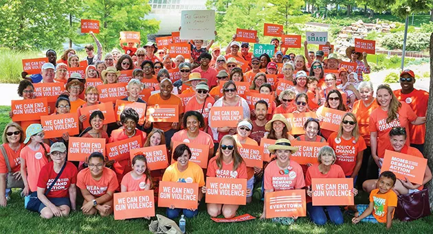 Several members of Moms Demand Action Oklahoma are gun owners but still advocate for “common sense” gun legislation. - PROVIDED