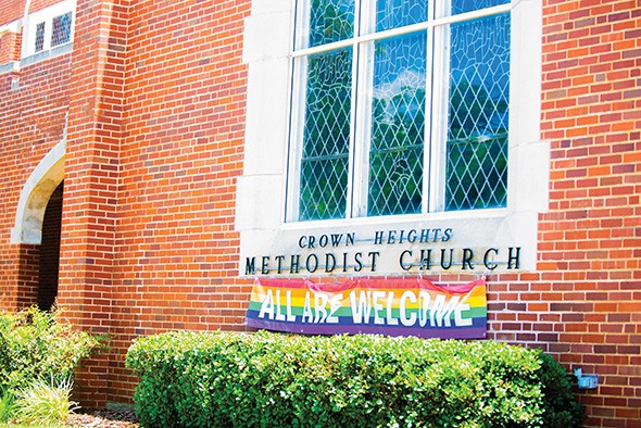 Since the UMC voted to adopt the Traditional Plan in February, three Oklahoma churches, including Crown Heights UMC in Oklahoma City, have joined Reconciling Ministries Network. - MIGUEL RIOS