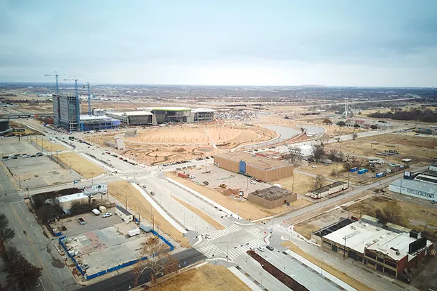 Oklahoma City acquired Hilltop Plaza’s properties in 2013 for $2.5 million through eminent domain. - PETER J. BRZYCKI