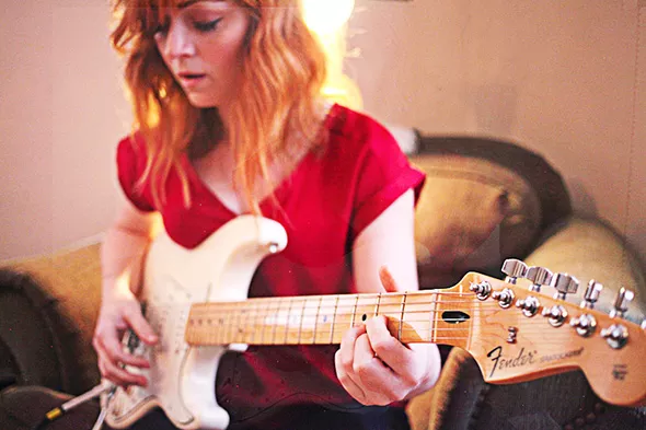 Kinsey Charles will read The Girl Who Sang the Monsters to Sleep and play music from her upcoming album 7 p.m. Dec. 19 at The Paseo Plunge. - MORGAN WARD /PROVIDED