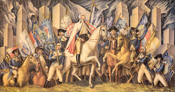 “Triumph of Washington” by Gardner Hale - PROVIDED