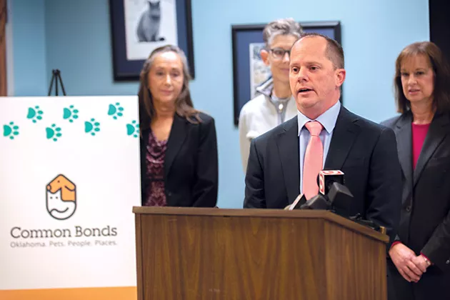 Jonathan Gary, animal welfare superintendent for OKC, said people do well when animals do well. - MIGUEL RIOS