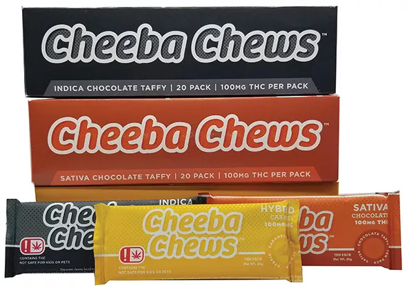 Cheeba Chews THC taffy - PROVIDED