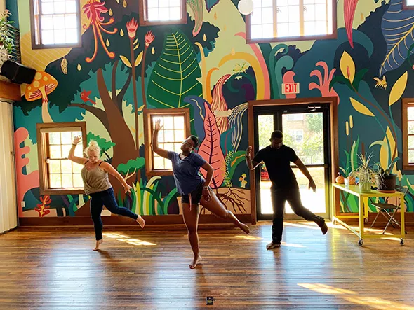 First We Dance, Then We Greet, Then We Eat pairs a hands-on cooking class with a dancing lesson. - PROVIDED