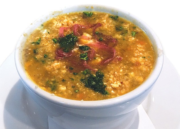 Cassoulet is served like a soup at Café Cuvée. - JACOB THREADGILL