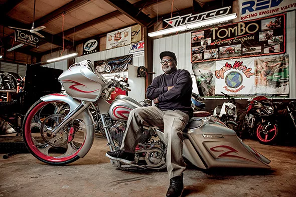 Tommy Bolton was the first African American motorcycle racer to go faster than 200 miles per hour in a quarter mile. - NEISHA T. FORD