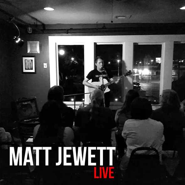 Matt Jewett Live will be released Friday through local record label Robot Saves City. - JAMES NGHIEM / PROVIDED