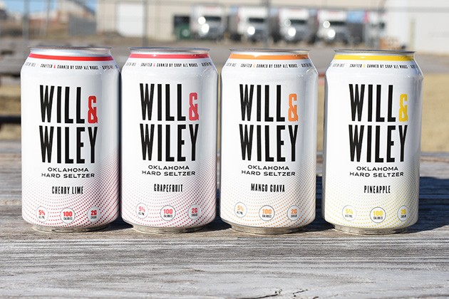 Will & Wiley is available in individual flavor six-packs or variety 12-packs. The four flavors at launch are mango guava, pineapple, grapefruit and cherry. - PROVIDED
