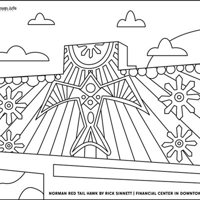 Norman Arts Council releases Norman-themed coloring pages