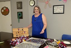 The Craft Room's Cathy Sabin uses her background to bring art classes to the Paseo