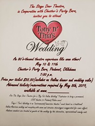 Tony & Tina's Wedding (a dinner theater) - Uploaded by wkyle
