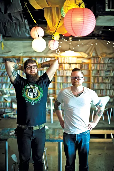 Bradley Ryan (left) is leaving Norse Korea Presents, which Kyle Raker (right) is continuing