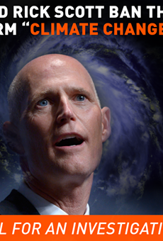 Environmental group Forecast the Facts demands answers about Gov. Scott's alleged ban on the word "climate change"