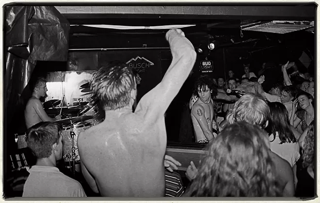 Green Day at Club Nowhere, Orlando, 1993PHOTOS: 15 high notes from Jim Leatherman’s Greatest Hits 1984-2014 exhibit - JIM LEATHERMAN