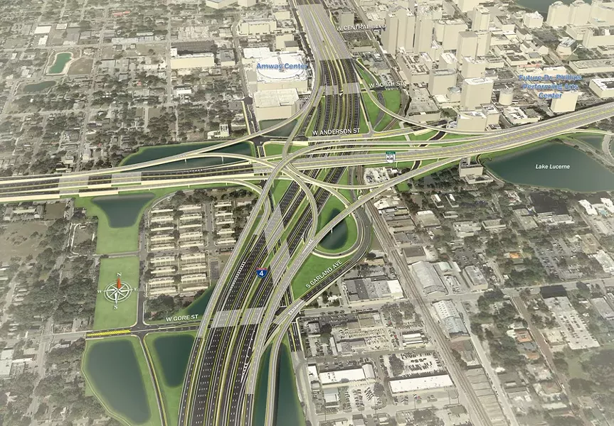 I-4/408 Interchange Rendering