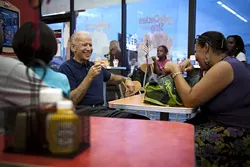 Just Desserts So Vice President Joe Biden Walks Into A Dairy Queen In Orlando And Blogs