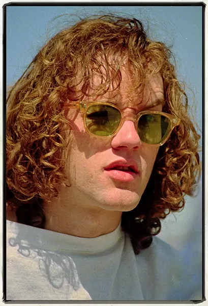 Michael Stipe of R.E.M., Daytona Beach, 1984 - JIM LEATHERMAN
