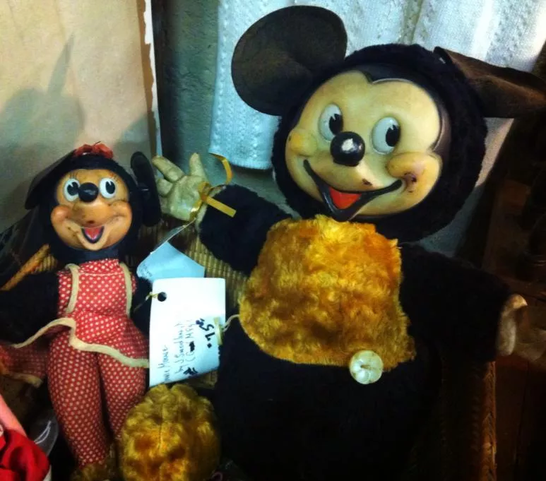 creepy mickey mouse doll