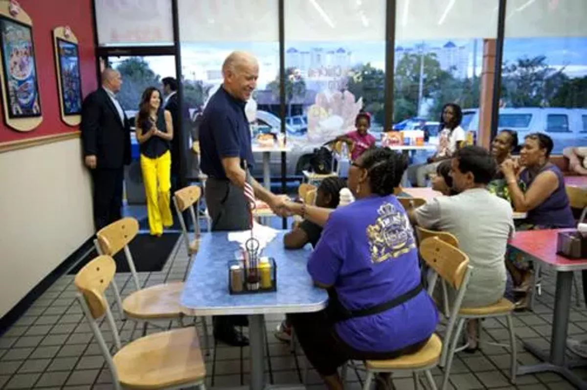 Just Desserts So Vice President Joe Biden Walks Into A Dairy Queen In Orlando And Blogs