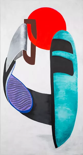 The Family Drone, 2014. Acrylic on canvas. - HAYAL POZANTI